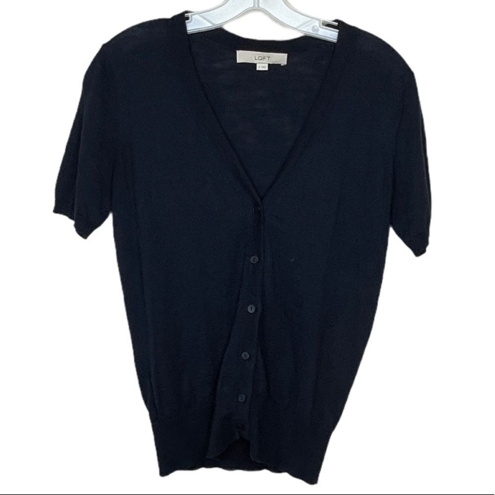 LOFT Cardigan Sweater‎ Navy
